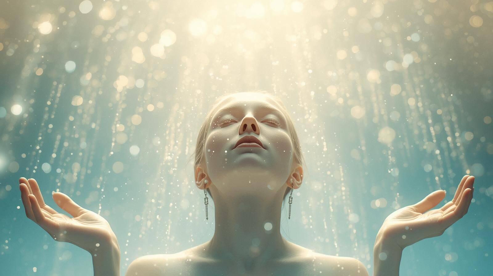 image montrant une douche énergétique pour se purifier