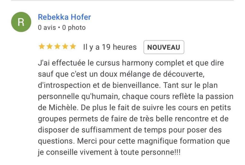 témoignage cours soin énergétique animaux